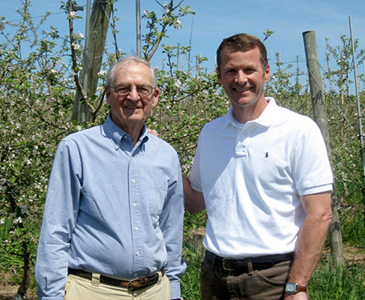 Ward Dobbins and father